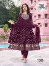 Shreya By Blue Hills Rayon Printed Embroidery Anarkali Kurti With Bottom Dupatta Wholesale Market In Surat